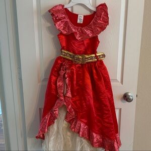 Disney Red and Gold Princess Costume